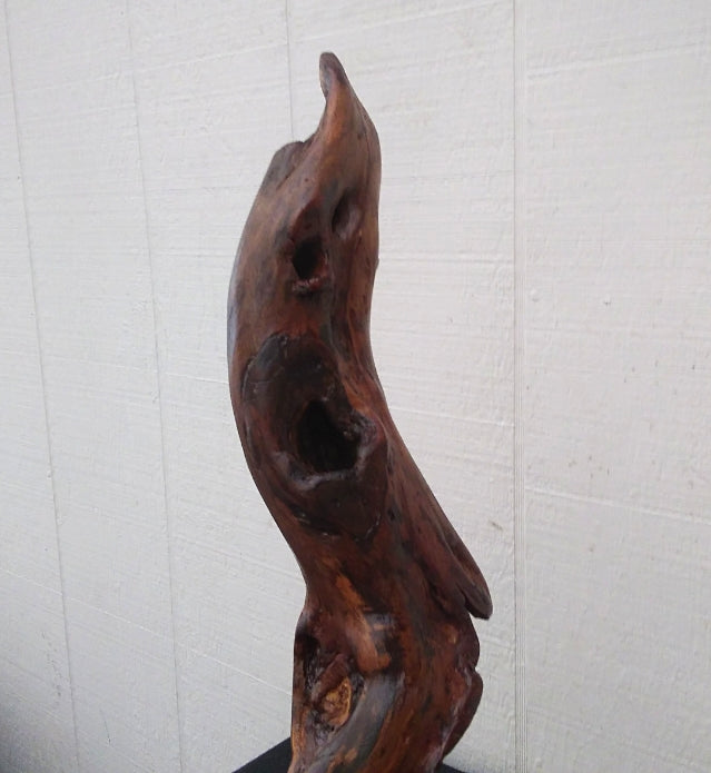 Driftwood Decor Mantel Sculpture Beach Themed Art