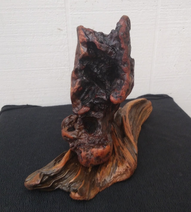 Rustic Mantel Sculpture Driftwood Decor