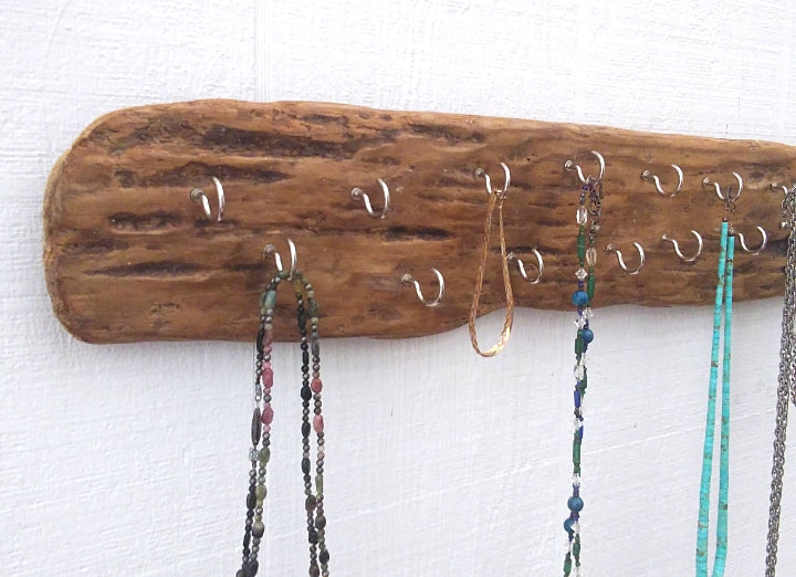 Necklace Hooks Wall Hanging Display Rack