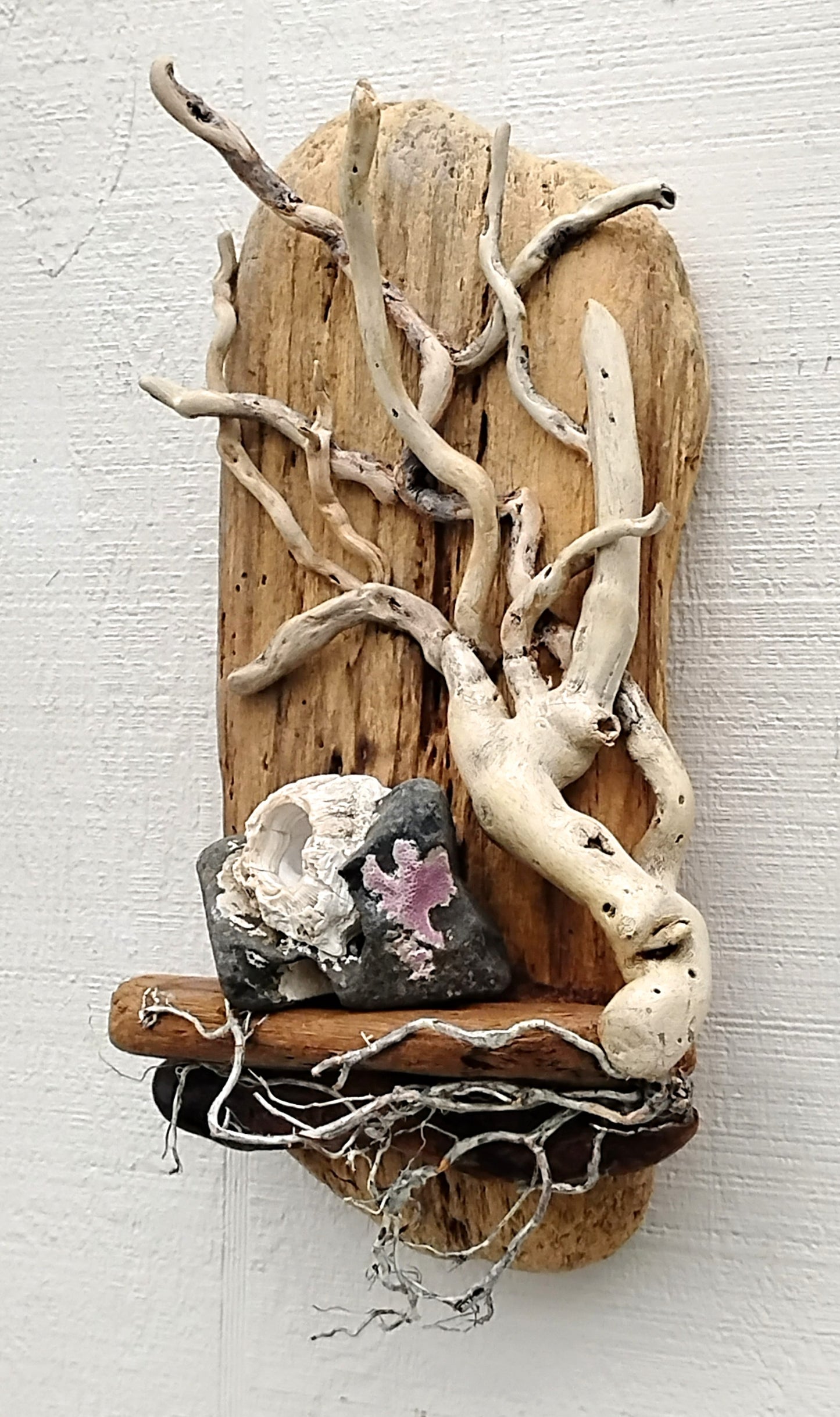 Driftwood Tree Wall Art Beach Cottage Decor