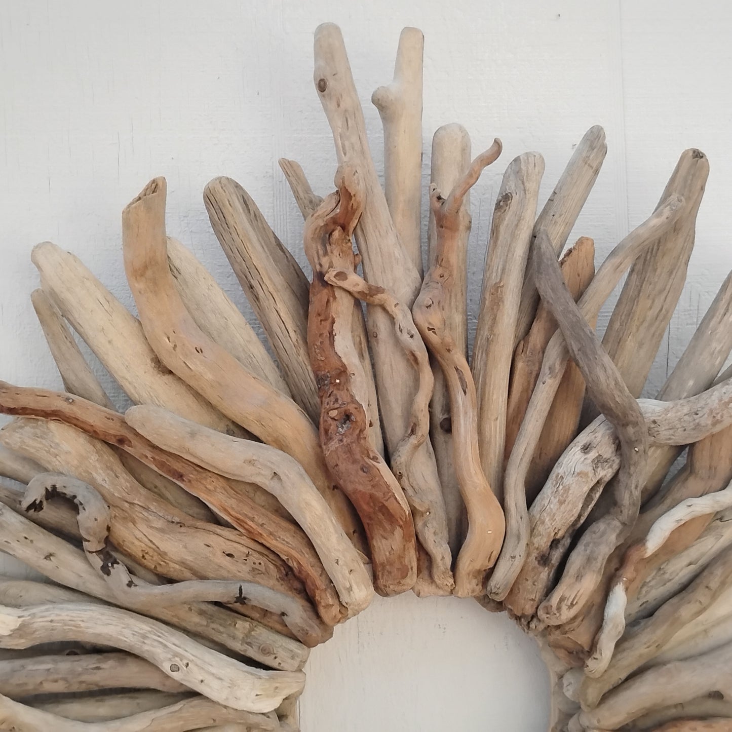 Large Natural Driftwood Starburst Wreath