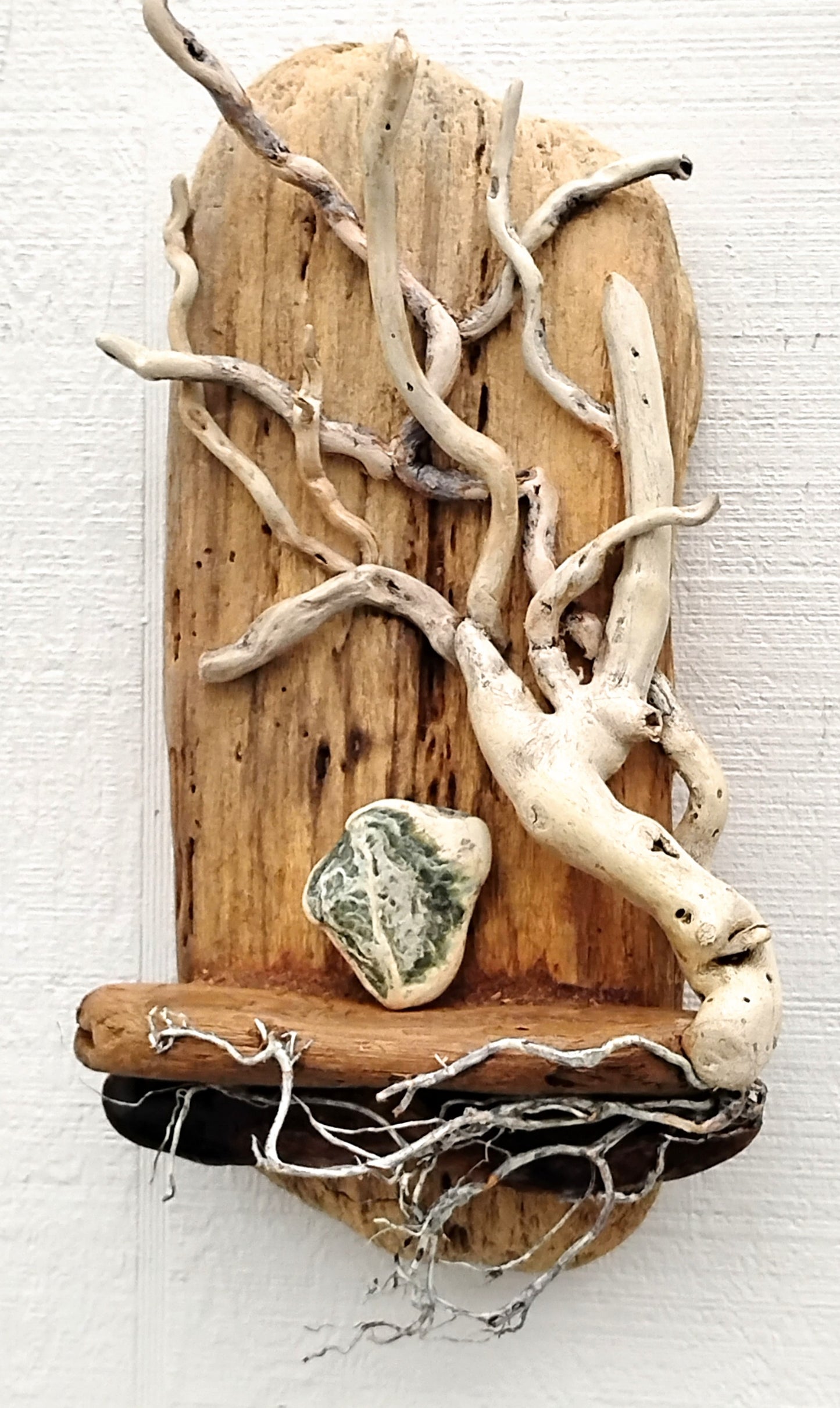 Driftwood Tree Wall Art Beach Cottage Decor