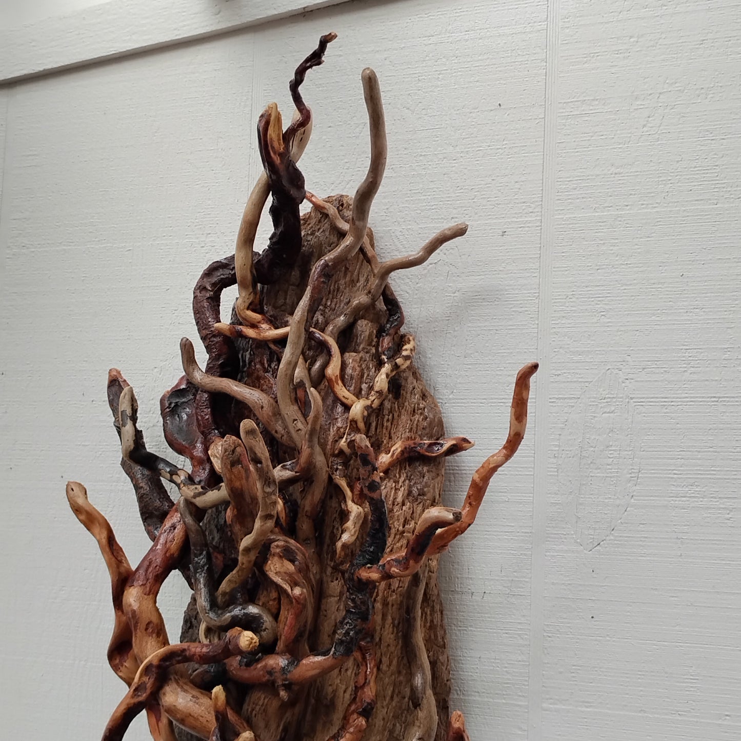 Large Leafless Driftwood Tree Wall Hanging