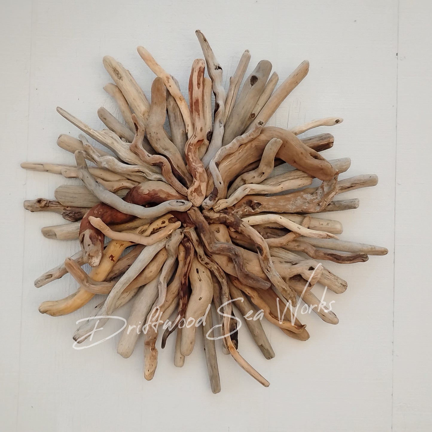 Driftwood Art Starburst Wall Hanging