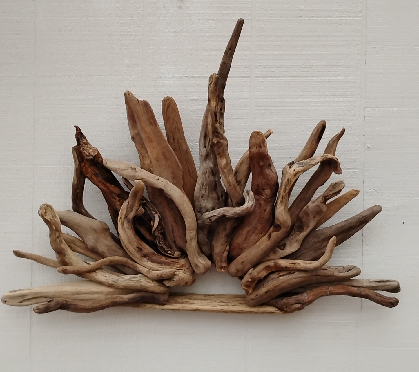 Large Driftwood Wall Sculpture Rustic Room Decor