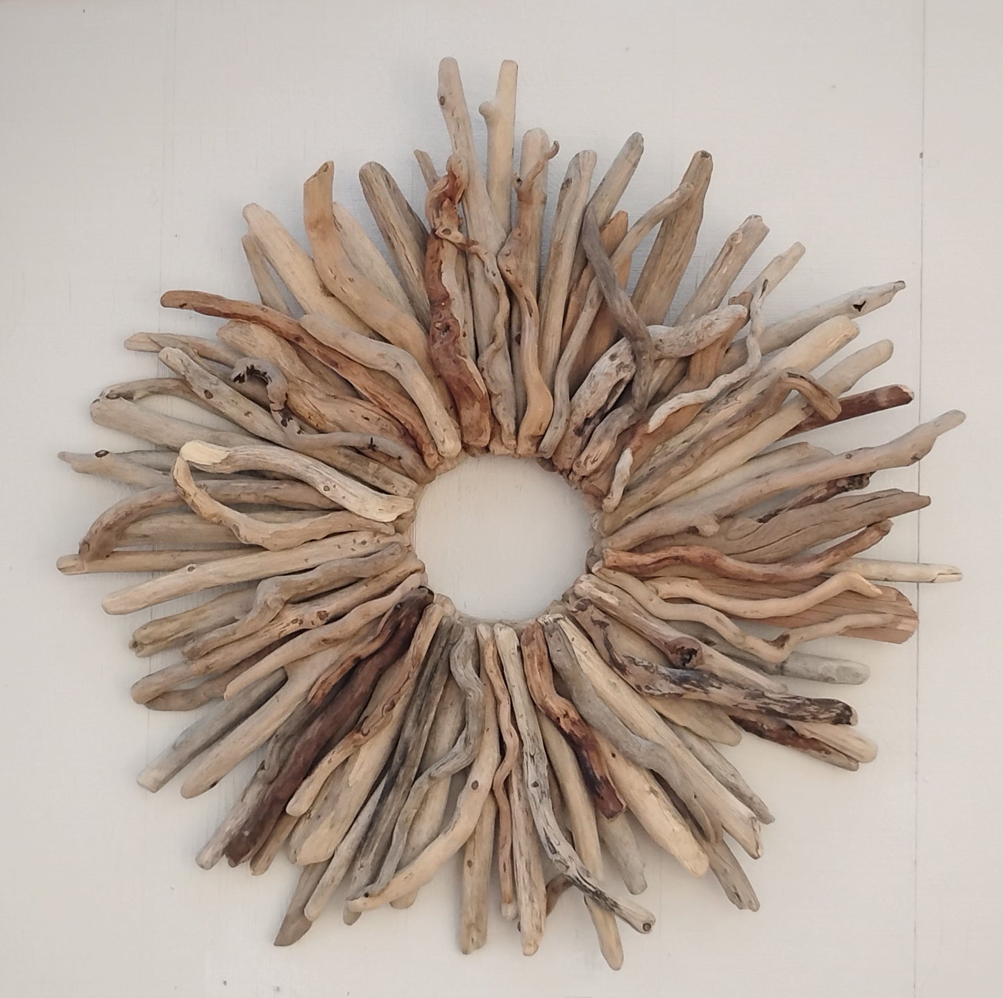 Large Natural Driftwood Starburst Wreath