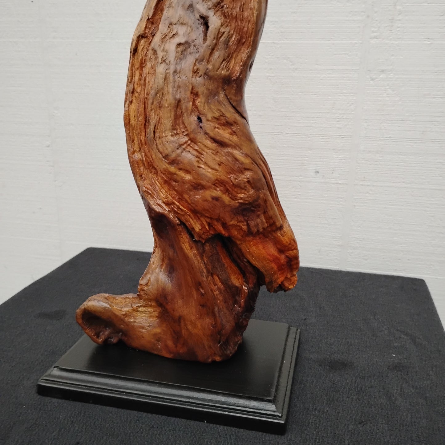 Natural Rustic Driftwood Art Fireplace Mantel Decor Sculpture