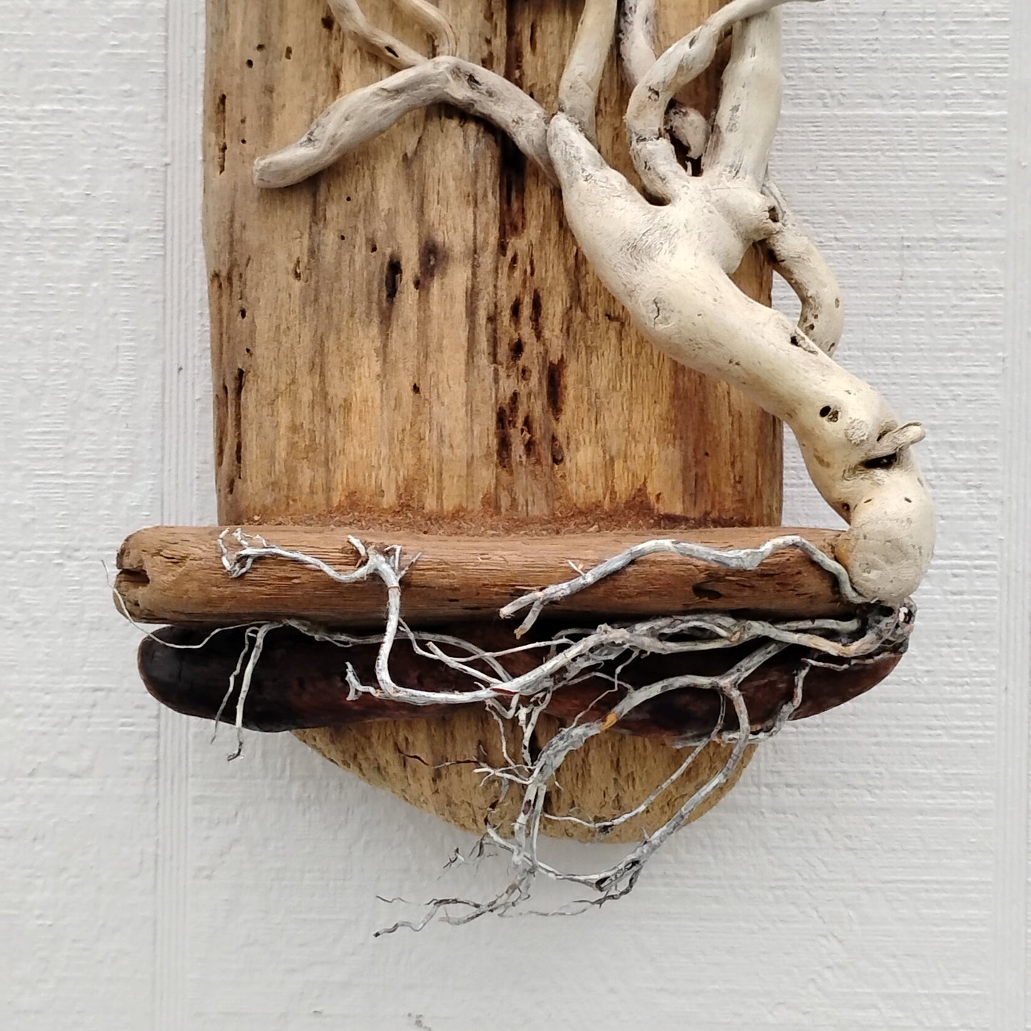 Driftwood Tree Wall Art Beach Cottage Decor