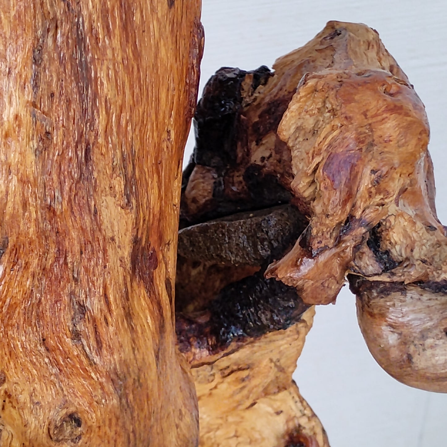 Large Driftwood Art Floor Sculpture Handcrafted in Oregon