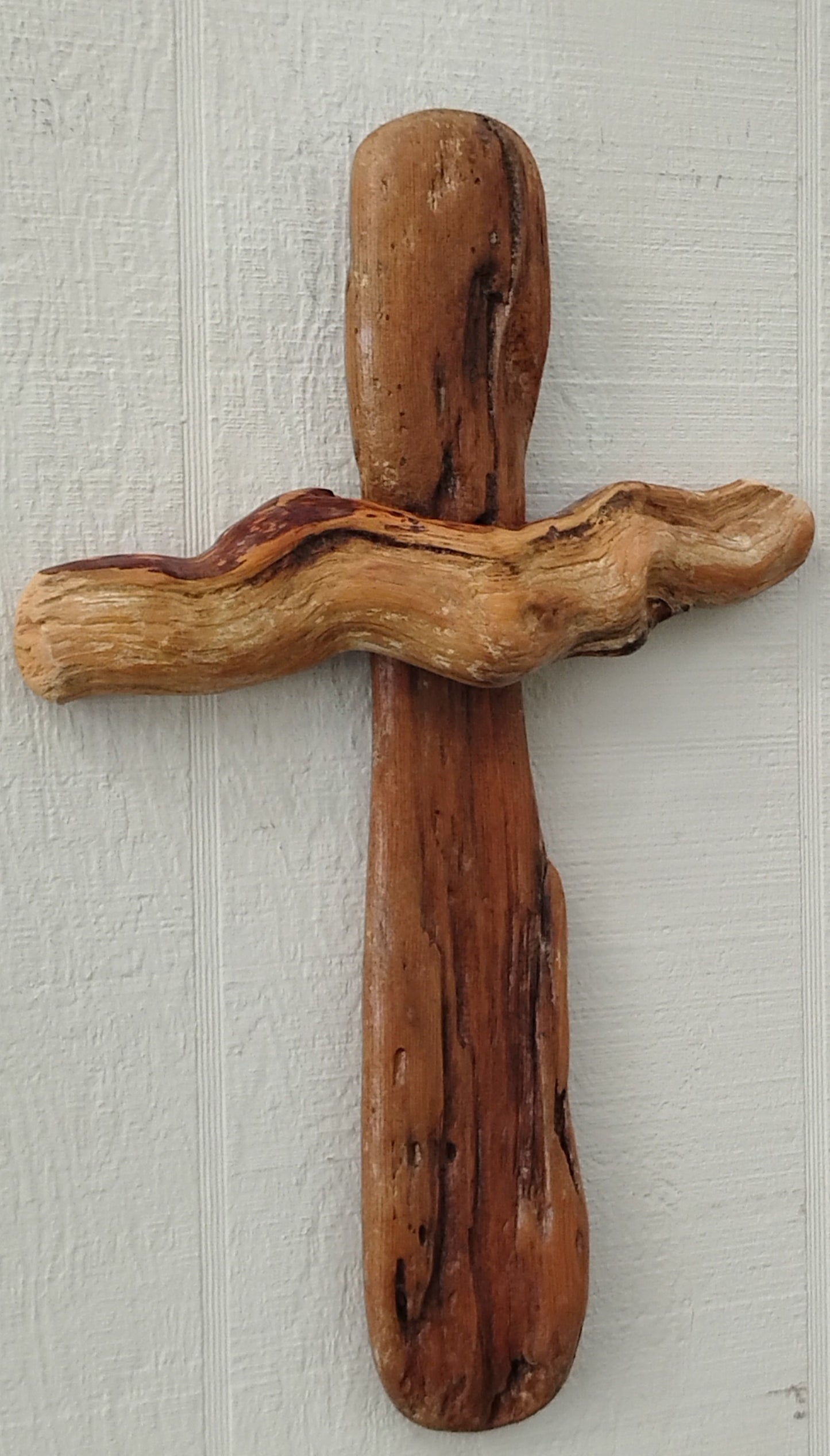 Natural Driftwood Wall Cross
