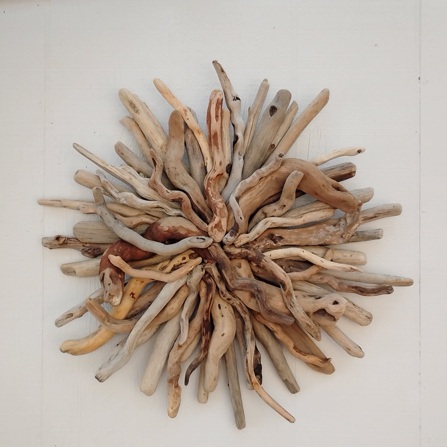 Driftwood Art Starburst Wall Hanging