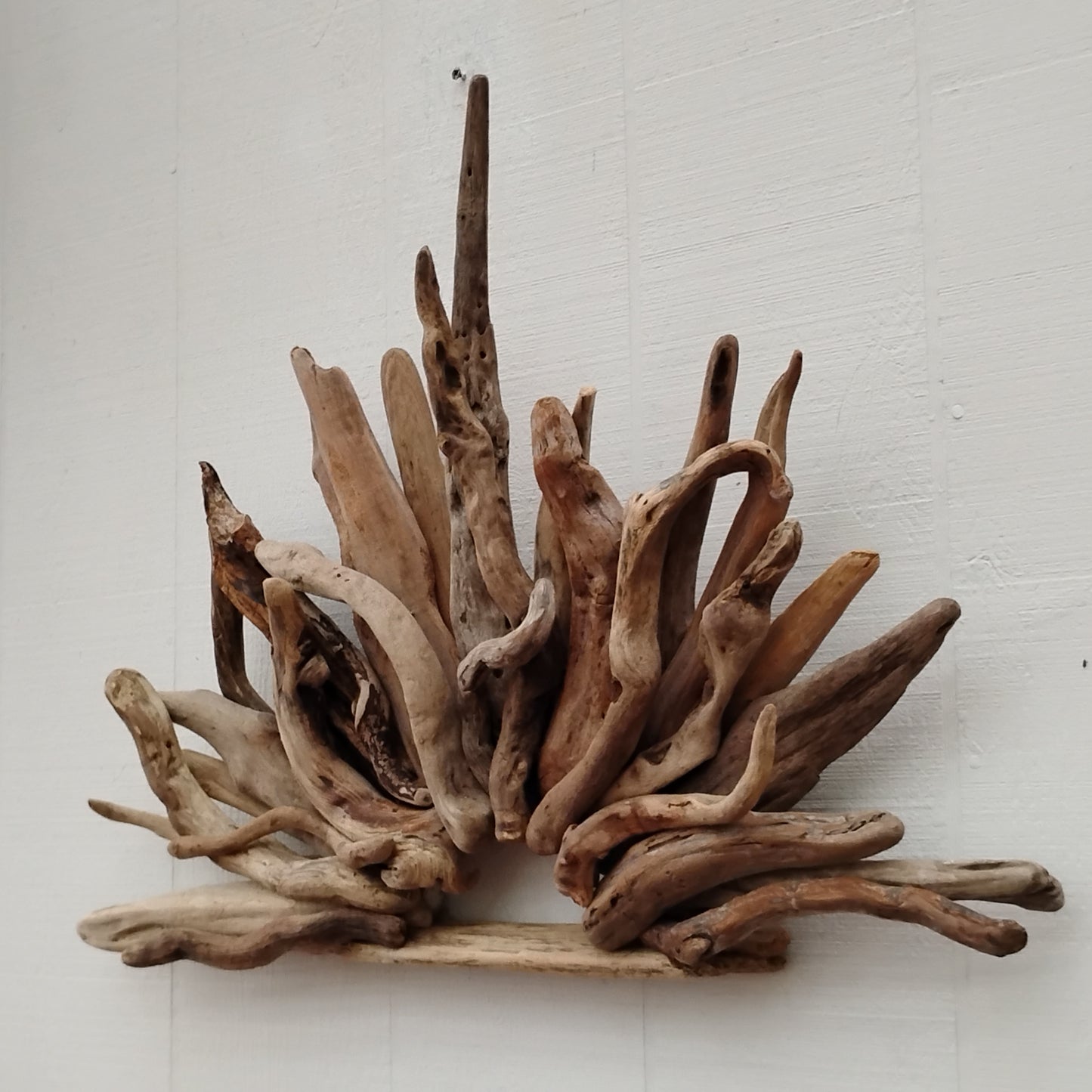 Large Driftwood Wall Sculpture Rustic Room Decor