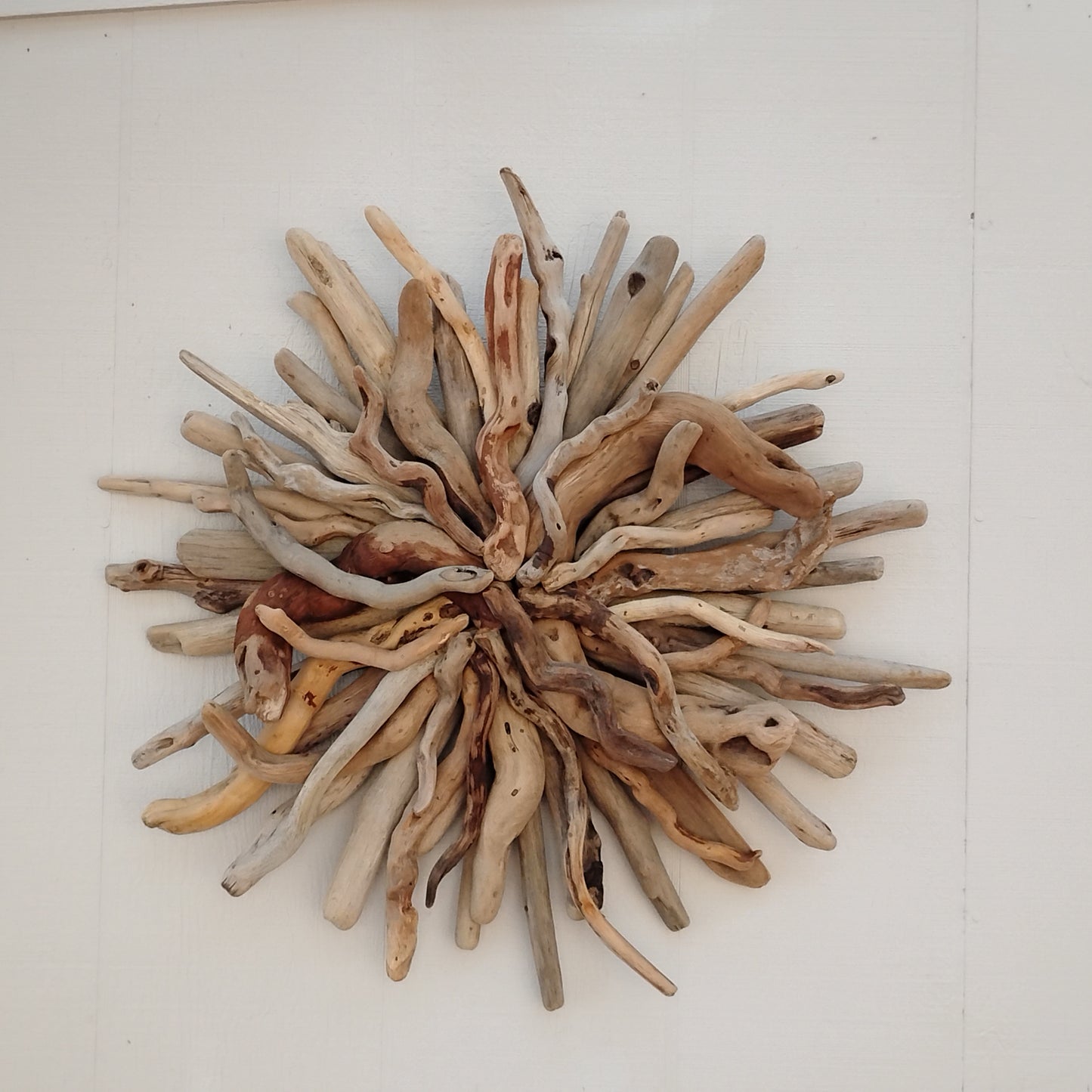 Driftwood Art Starburst Wall Hanging