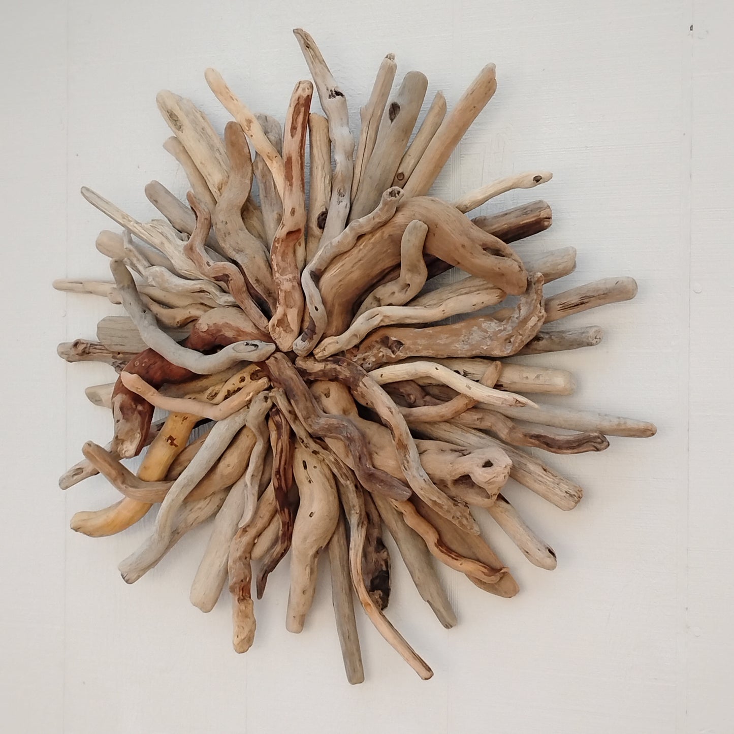 Driftwood Art Starburst Wall Hanging