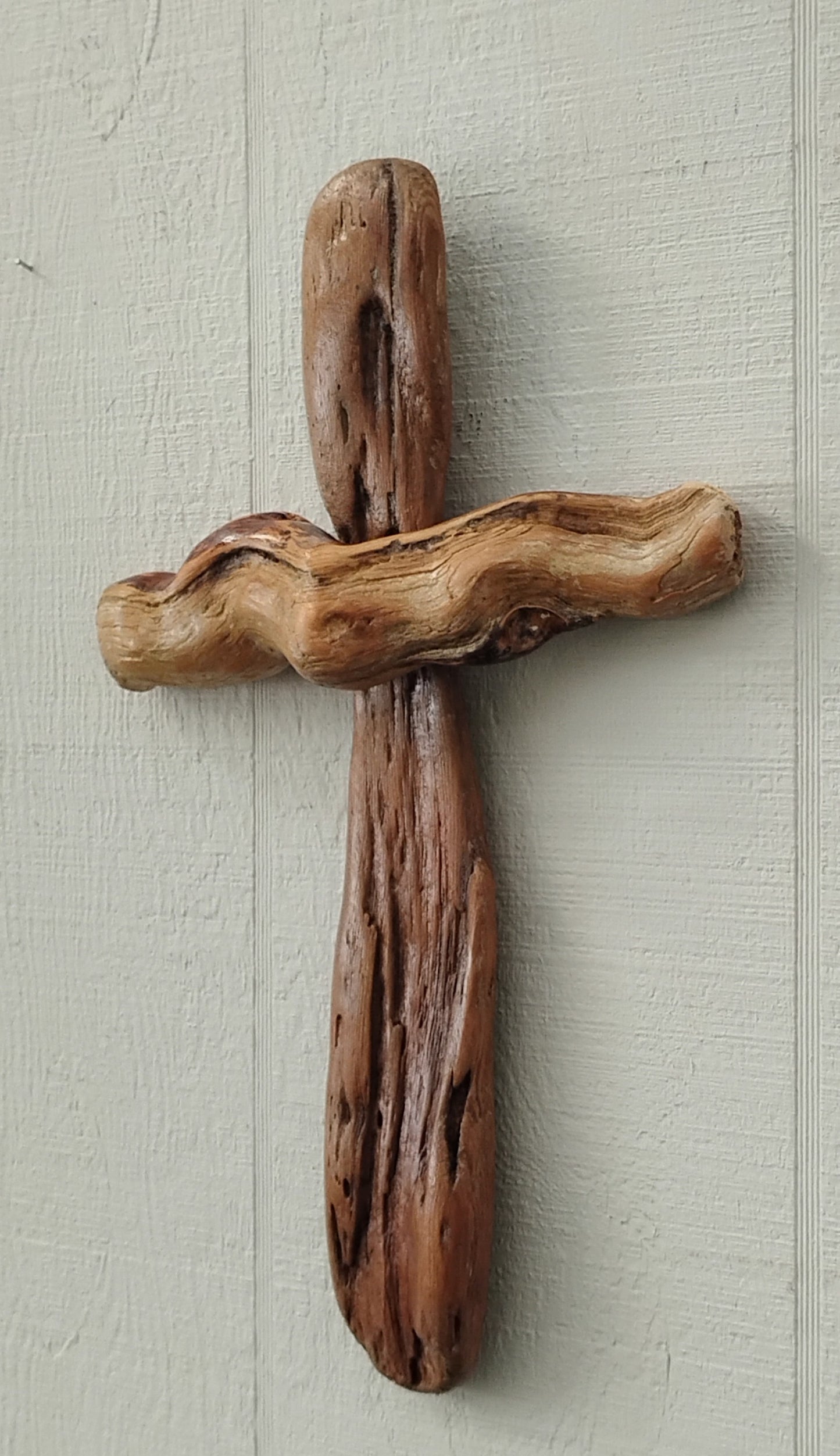 Natural Driftwood Wall Cross