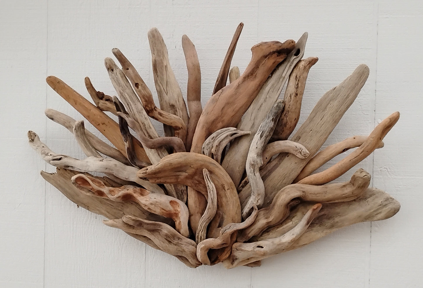 Driftwood Art Sculpture Fireplace Mantel Decor