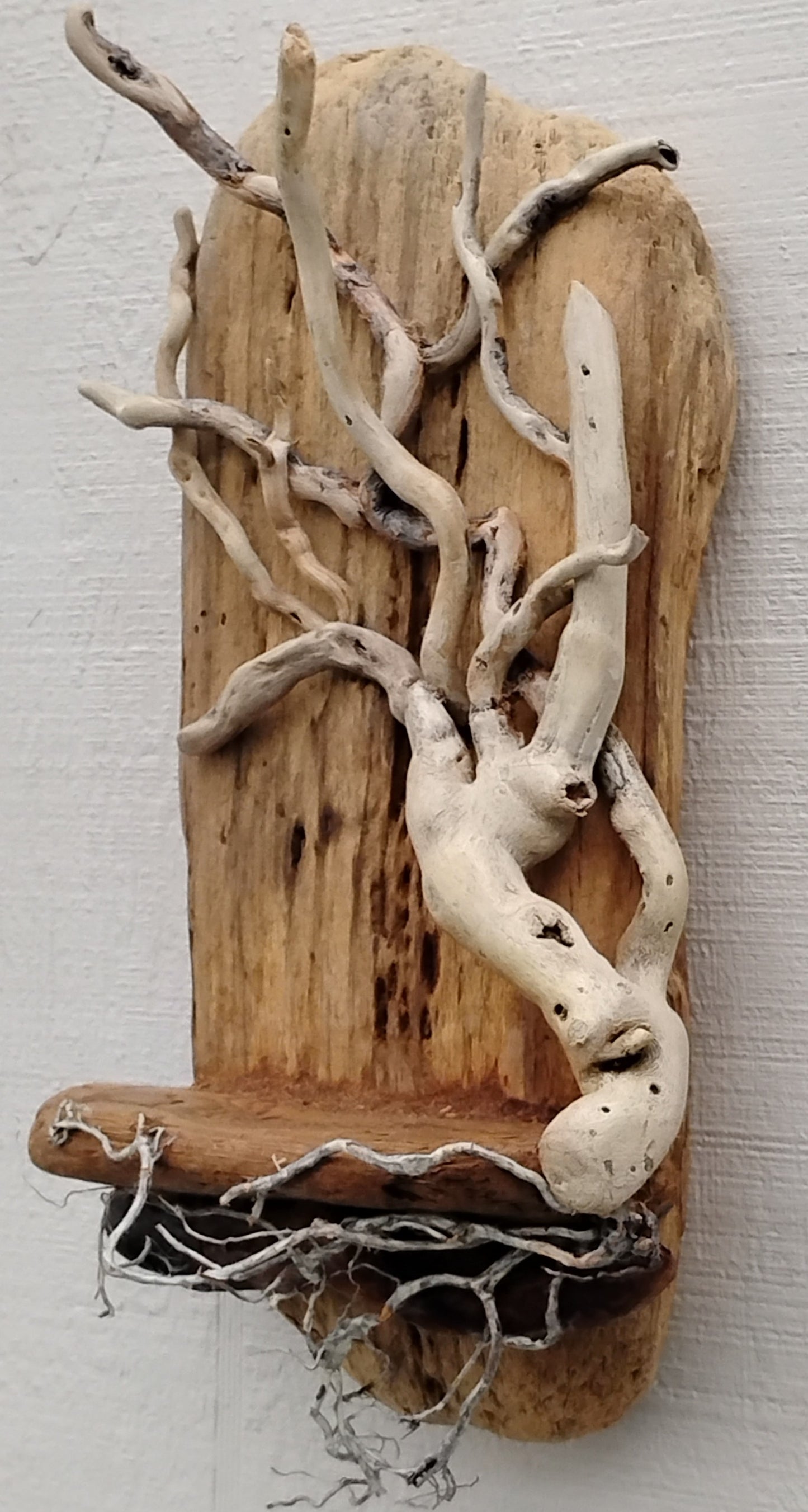 Driftwood Tree Wall Art Beach Cottage Decor