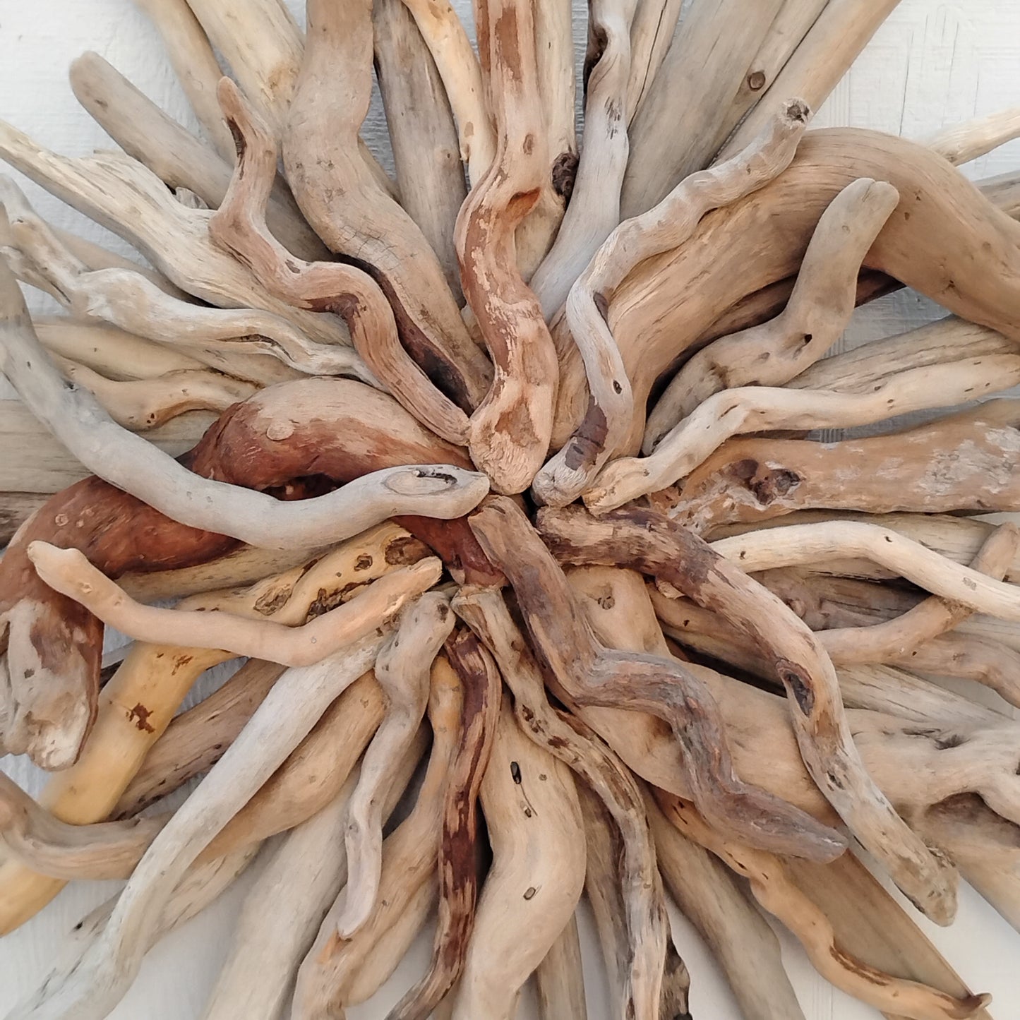 Driftwood Art Starburst Wall Hanging