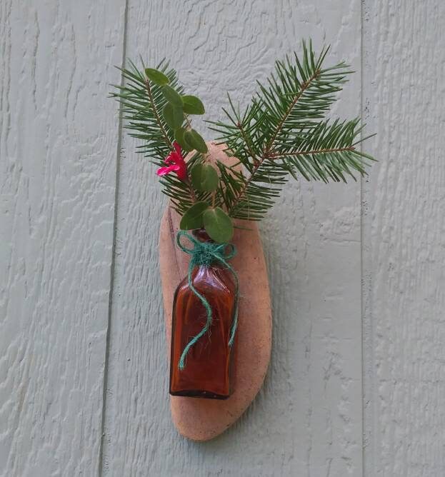 Small Hanging Flower Bottle Vase