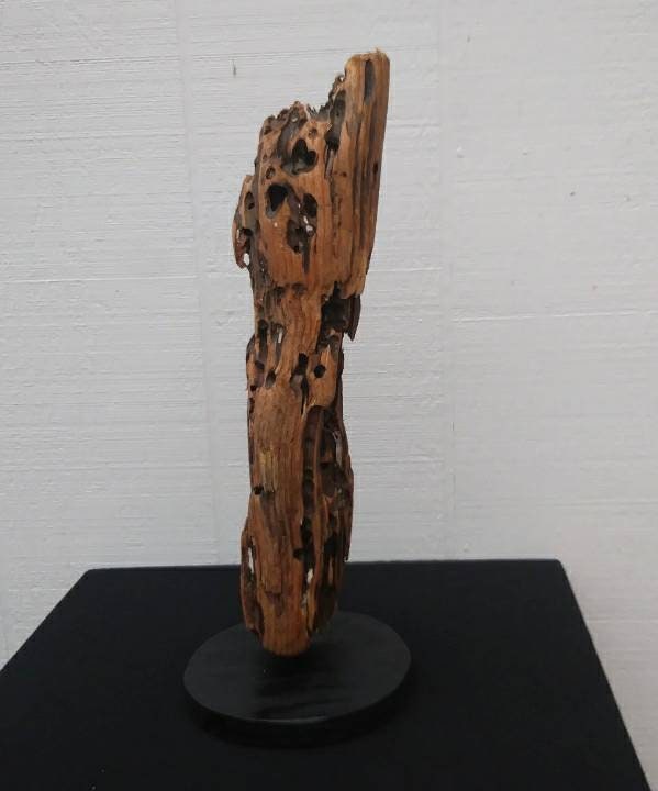 Driftwood Mantel Sculpture