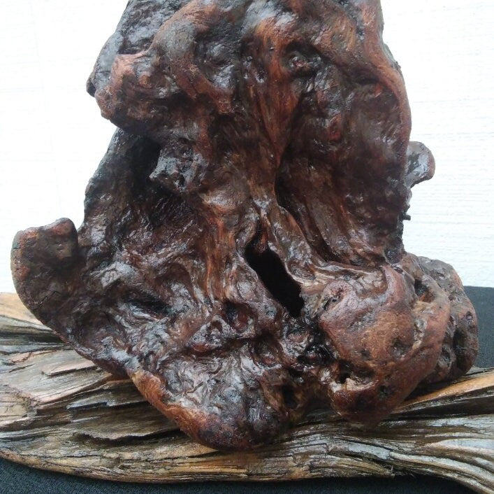 Rustic Mantel Sculpture Driftwood Decor