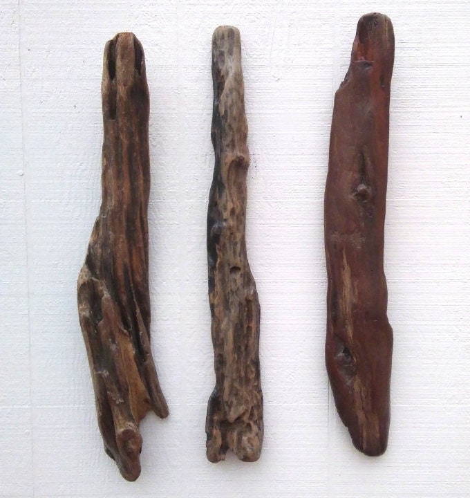3 Driftwood Branches Wall Hanging Driftwood Room Decor