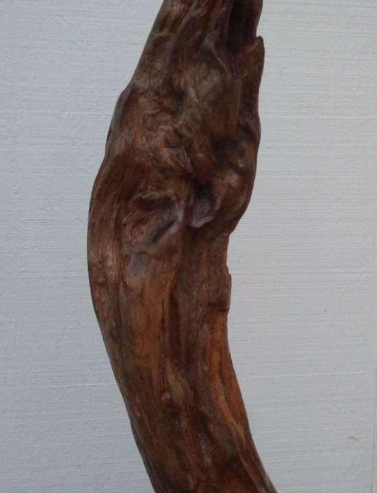 Natural Rustic Driftwood Art Fireplace Mantel Decor Sculpture