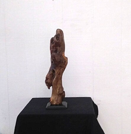 Driftwood Art Mantel Sculpture