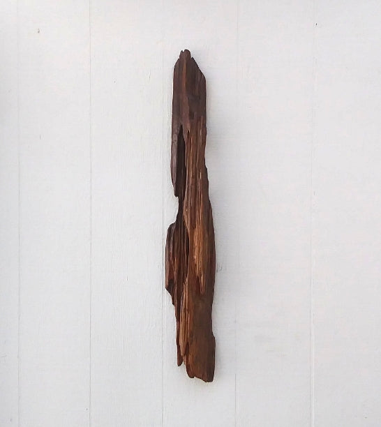 Long Rustic Driftwood Branch Vertical Living Room Wall Hanging
