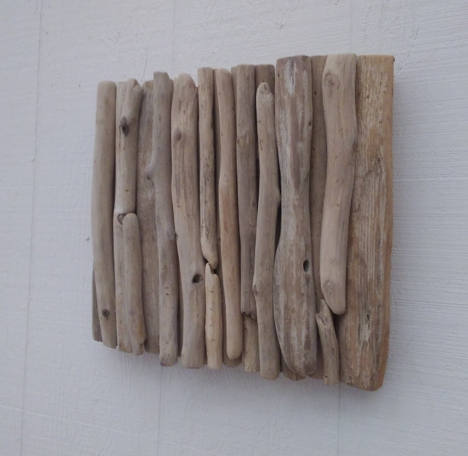 Vertical Driftwood Wall Panel Driftwood Wall Art