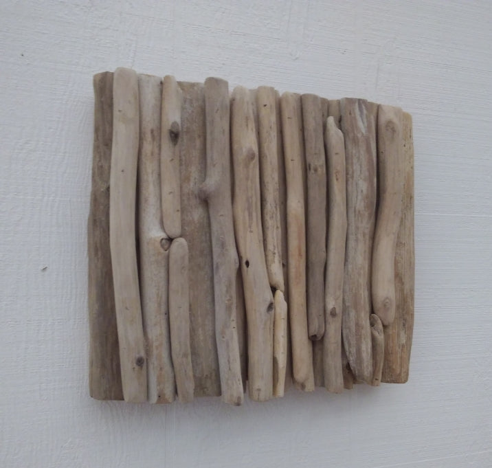 Vertical Driftwood Wall Panel Driftwood Wall Art