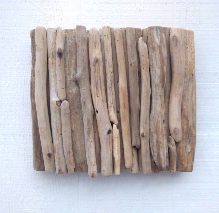 Rustic Wooden Wall Panel Modern Driftwood Decor