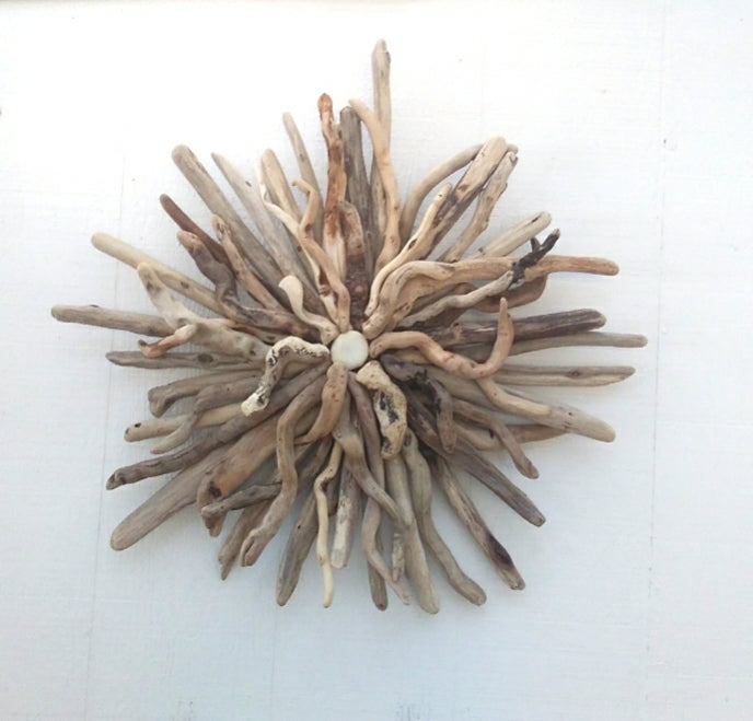 Driftwood Wall Art Sunburst