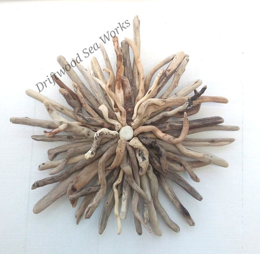 Driftwood Wall Art Sunburst