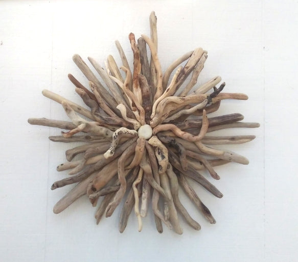 Driftwood Wall Art Sunburst