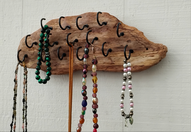 Necklace Hooks Wall Hanging Display Rack