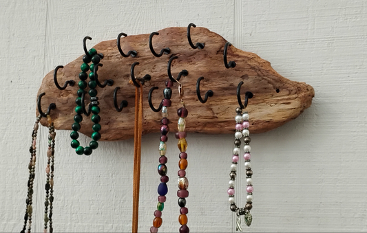 Necklace Hooks Wall Hanging Display Rack