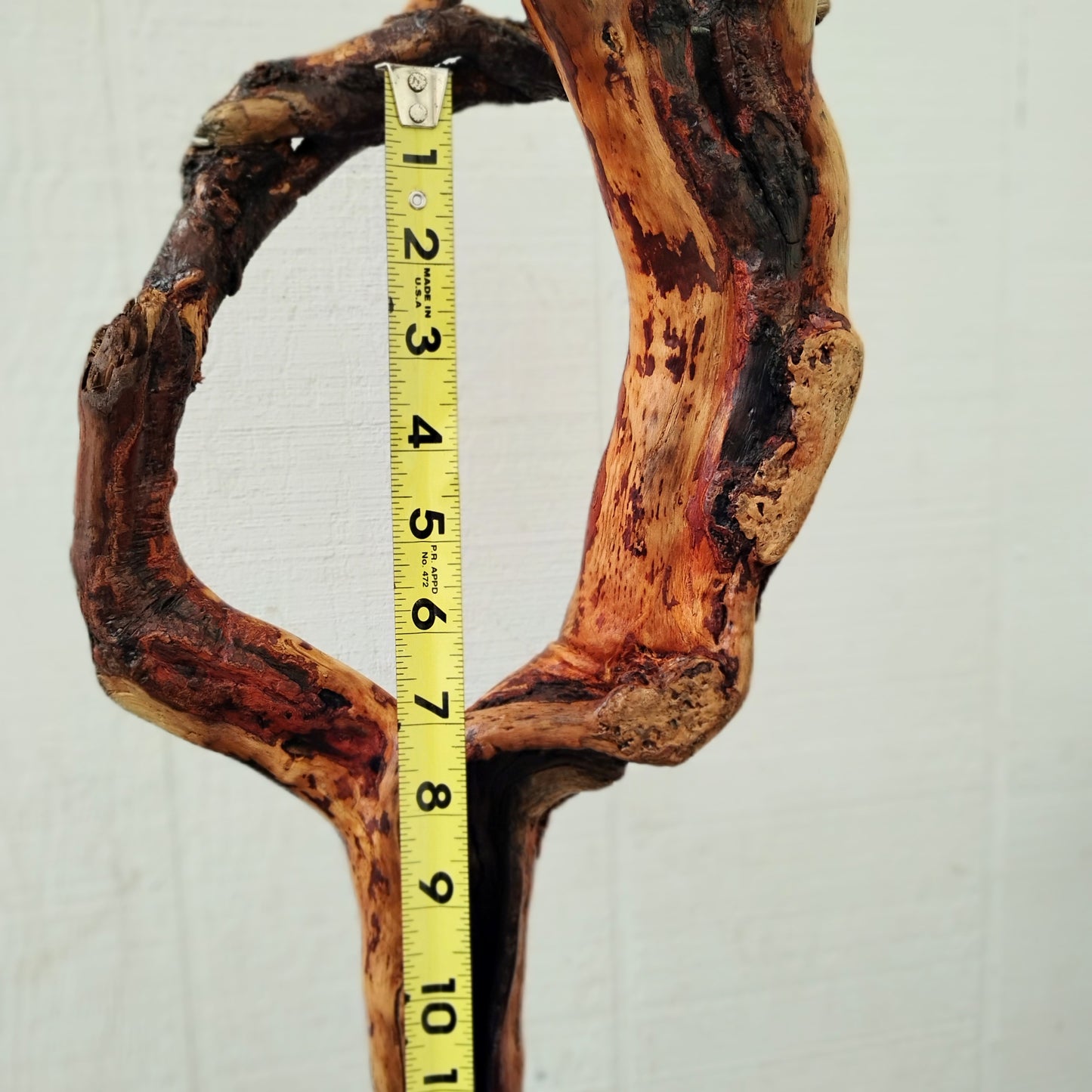 Driftwood Decor Table Sculpture Rustic Abstract Circle Modern Driftwood Decor