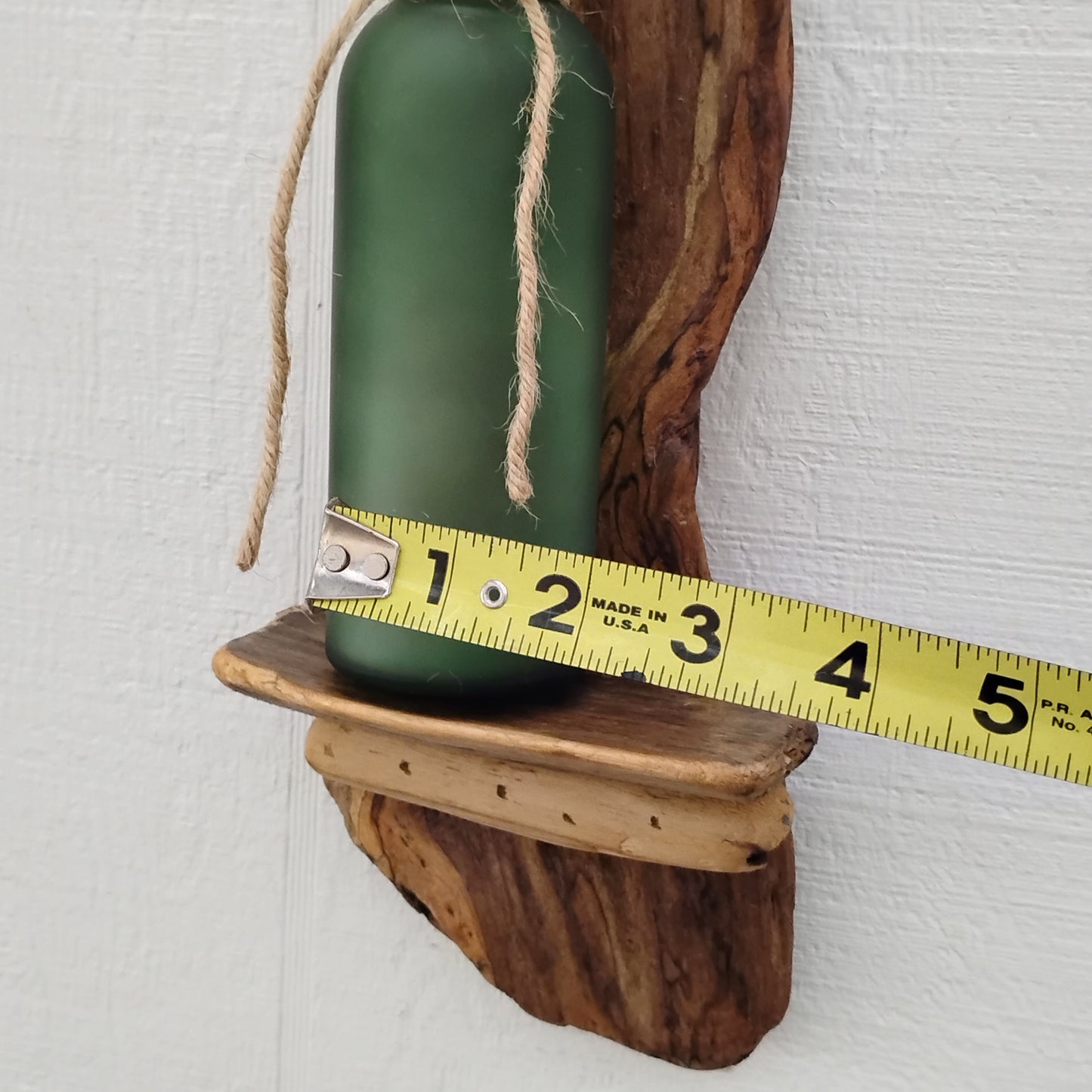 Rustic Driftwood Art Flower Vase /Air Plant Bottle Vase