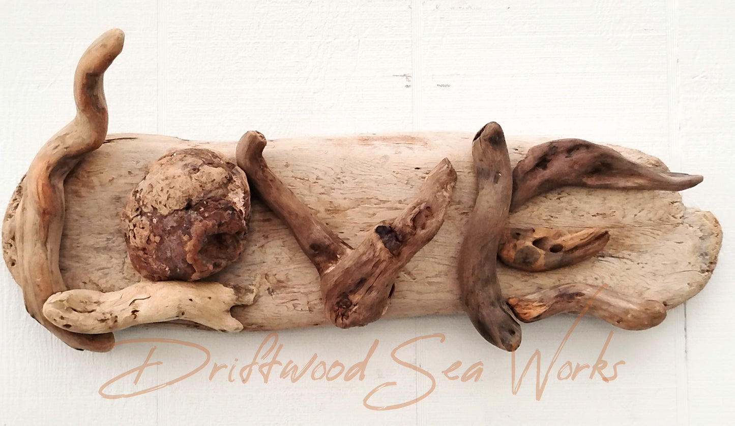 Add a touch of natural beauty to your home decor with our handmade LOVE sign. Crafted from natural wood driftwood, each piece is unique and brings a touch of rustic charm. Perfect for displaying in any room, this wall art is a beautiful reminder to spread love and positivity.