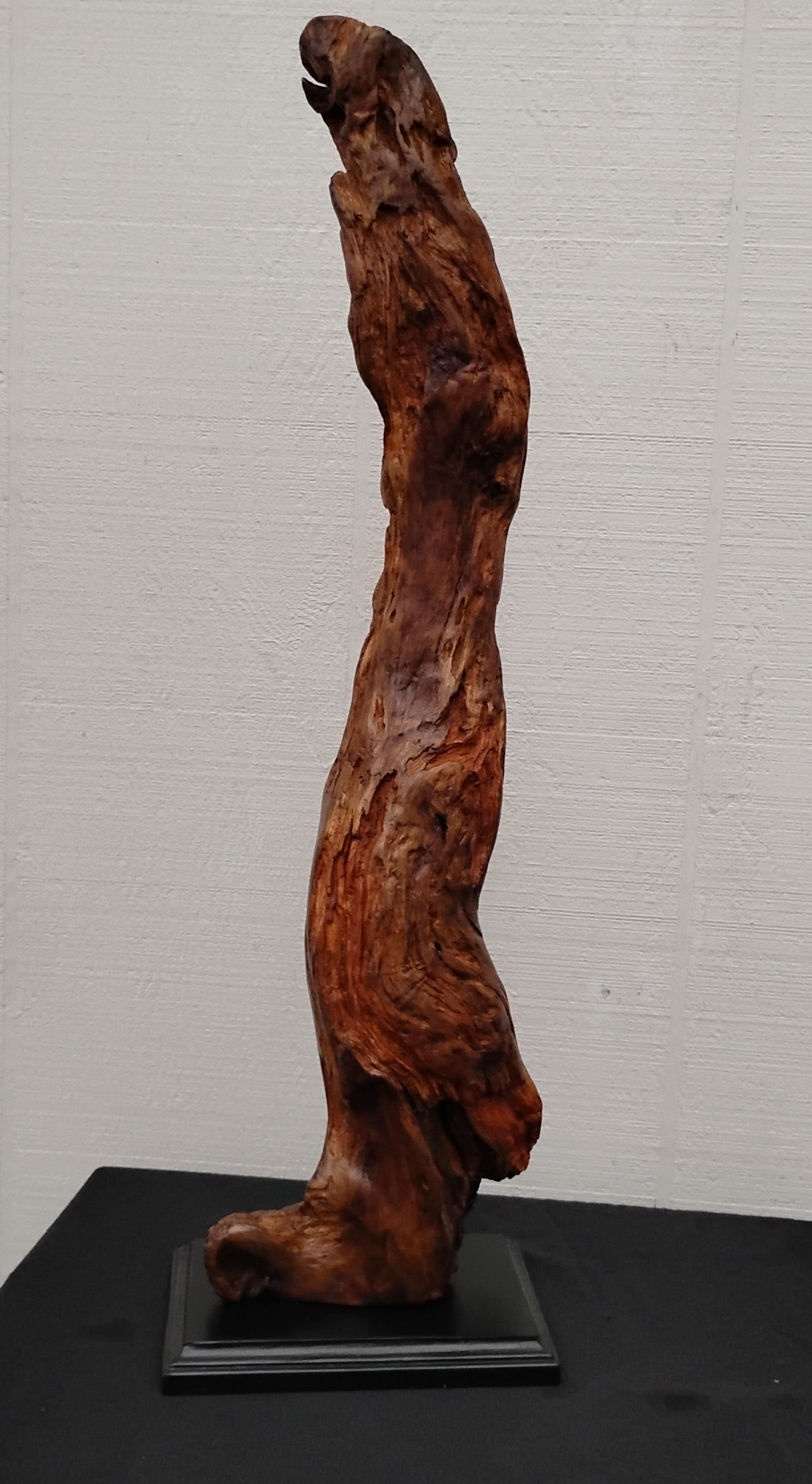 Natural Rustic Driftwood Art Fireplace Mantel Decor Sculpture