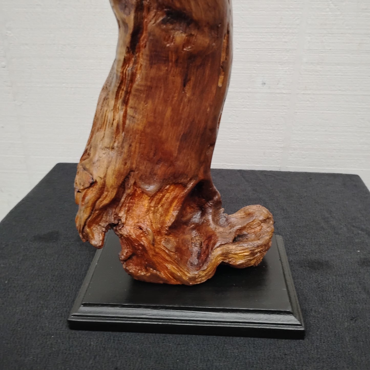 Natural Rustic Driftwood Art Fireplace Mantel Decor Sculpture