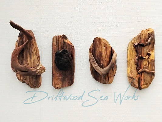 Driftwood Art Love Wall Sign Rustic ( 4 Pieces)