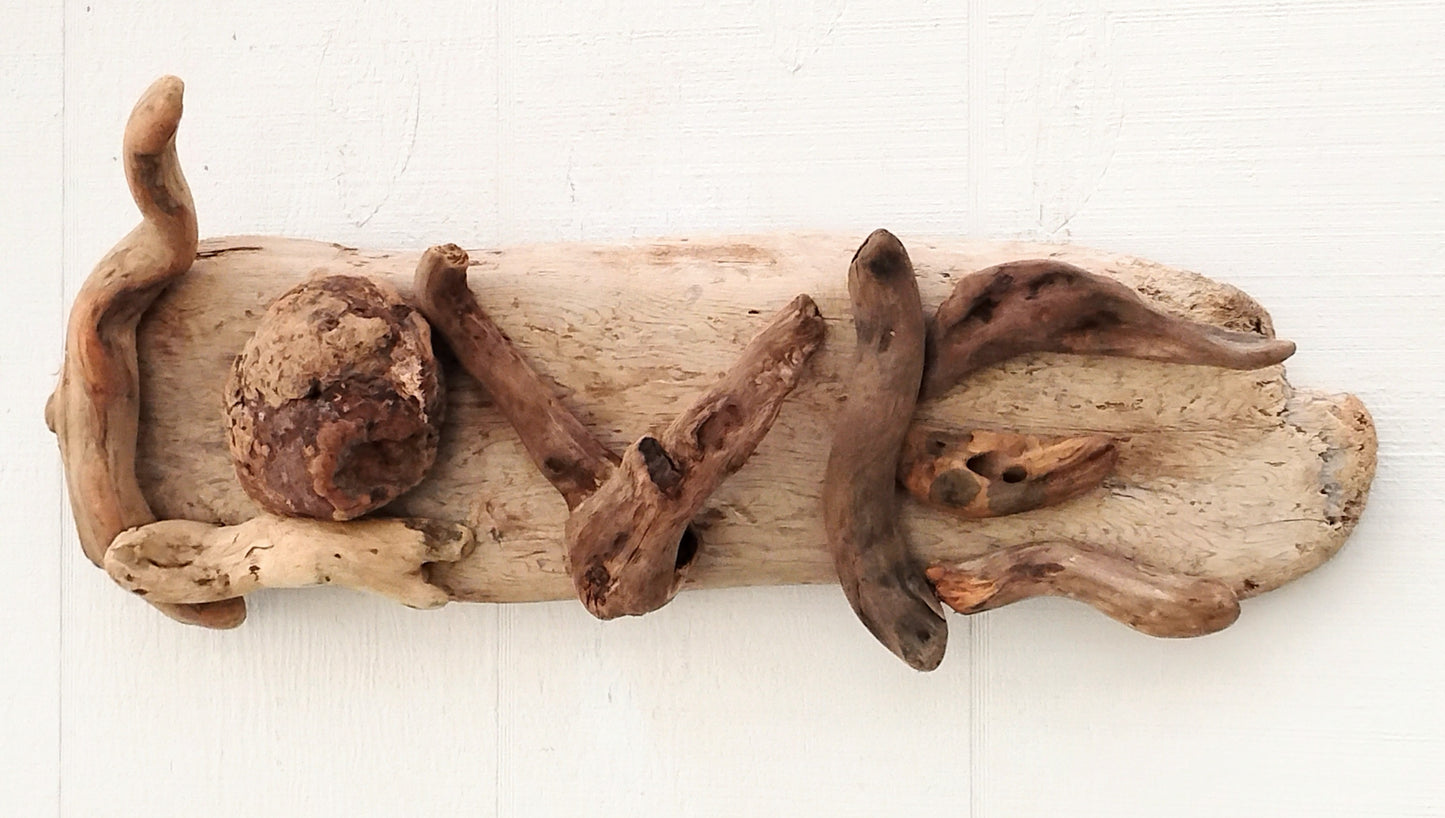 LOVE Sign Handmade Natural Wood Driftwood Wall Art