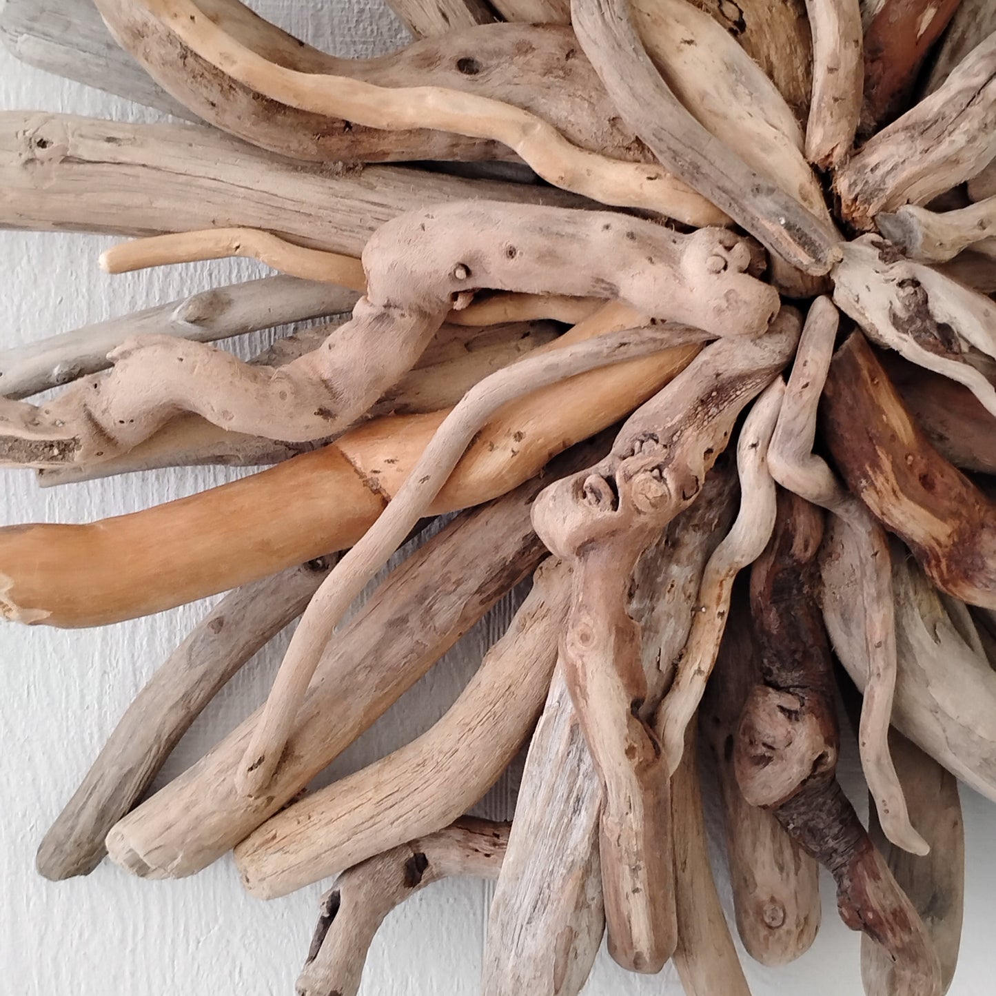 Driftwood Wall Art Sunburst