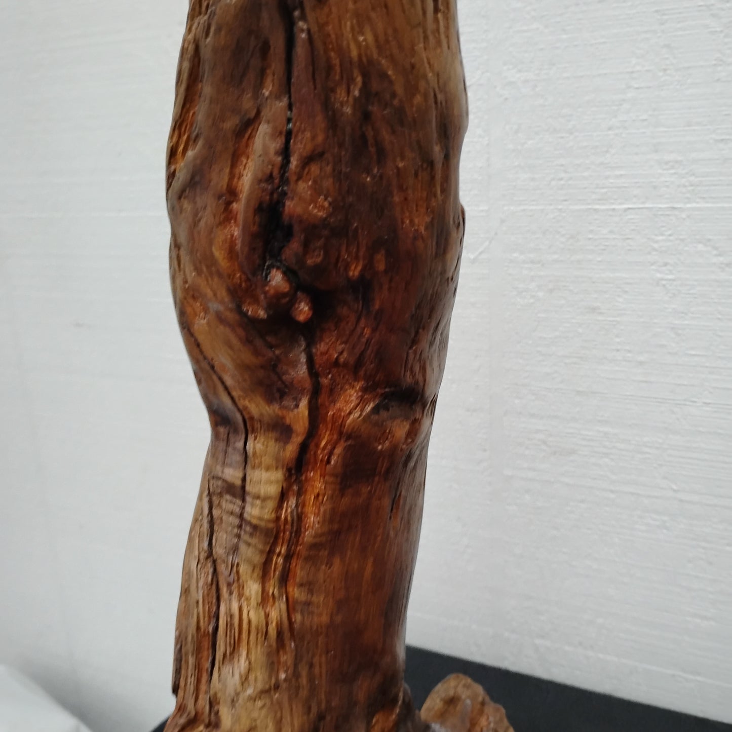 Natural Rustic Driftwood Art Fireplace Mantel Decor Sculpture