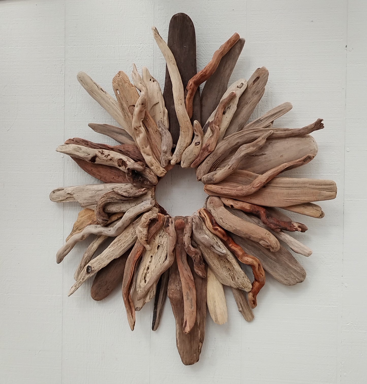 Large Driftwood Sunburst Wreath