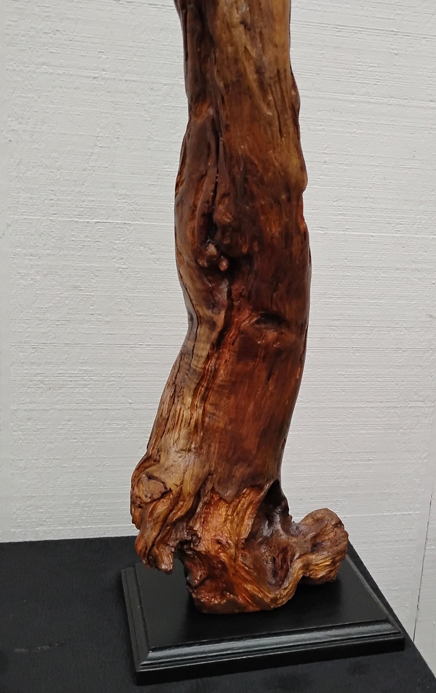 Natural Rustic Driftwood Art Fireplace Mantel Decor Sculpture