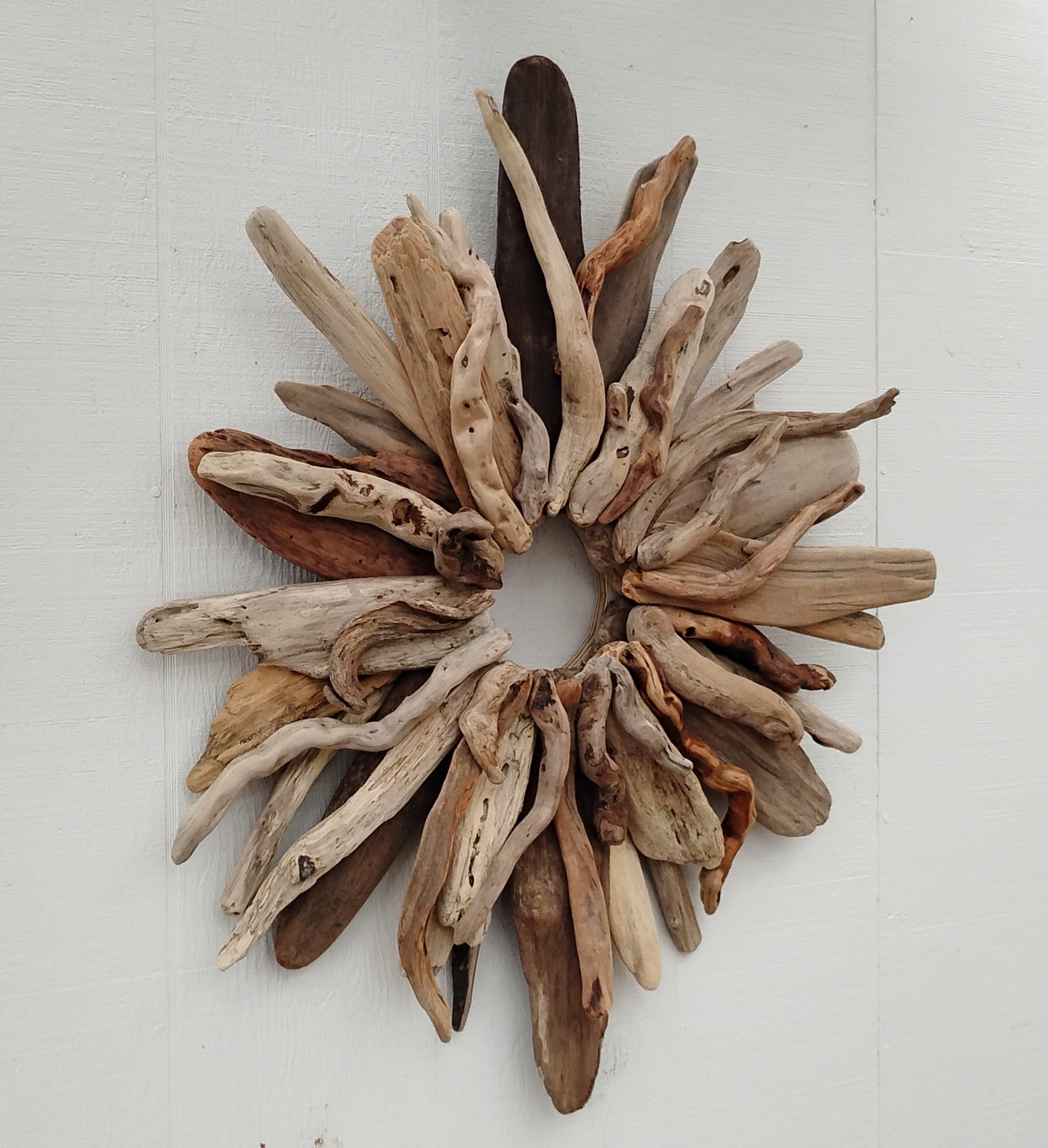Large Driftwood Sunburst Wreath