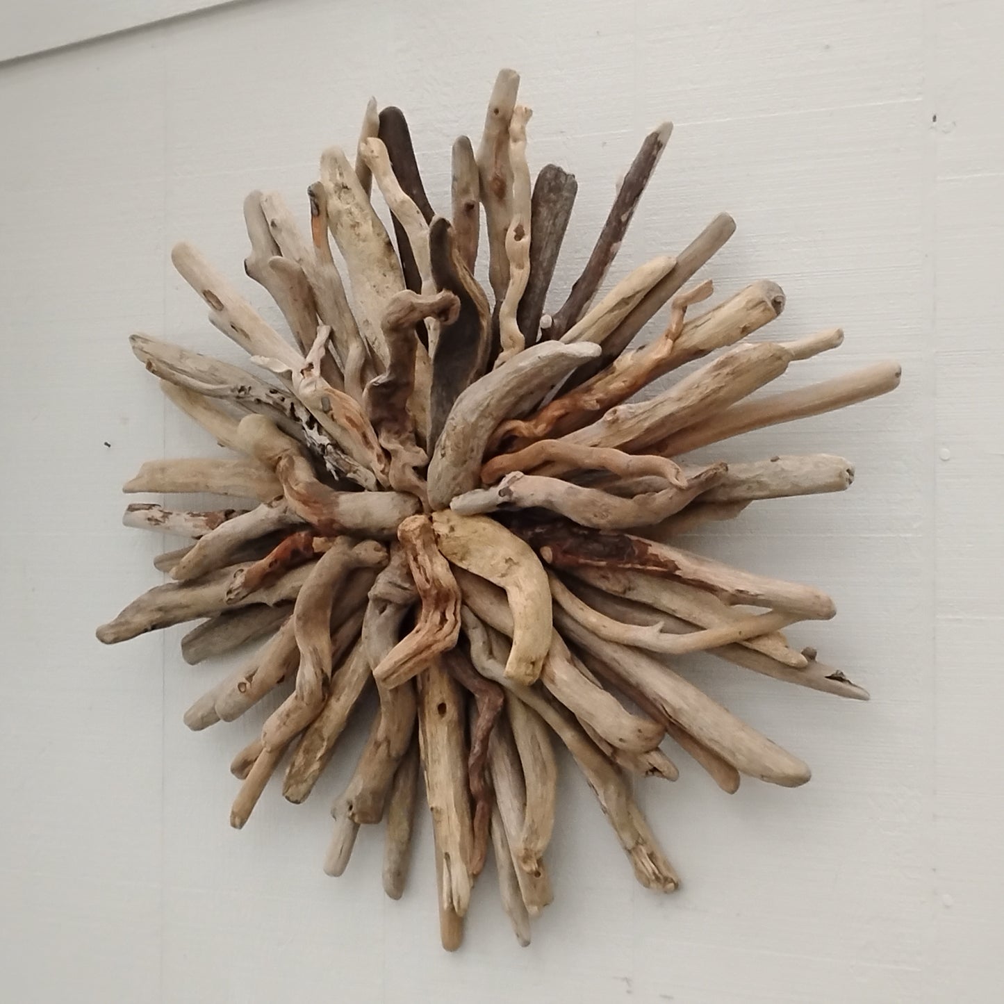 Driftwood Starburst Round Driftwood Wall Hanging